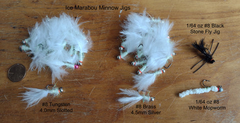 Small Marabou Minnow Steelhead Jigs