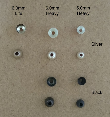 Metal & Plastic Bead Chain Eyes – Eggman Flies & Supplies