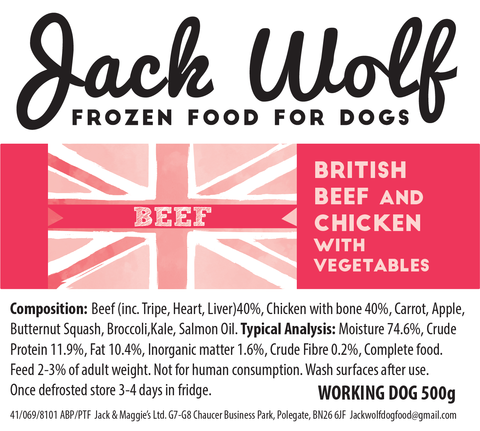 jack wolf raw dog food