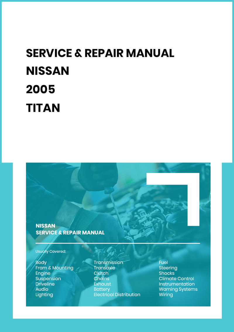 06 nissan titan repair manual