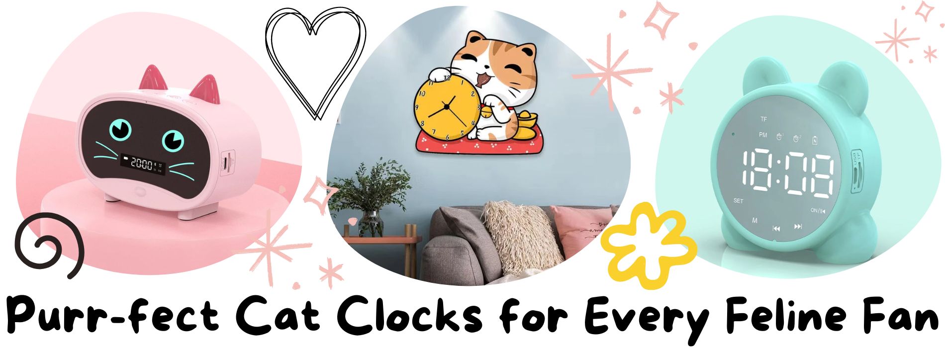 cat-clocks