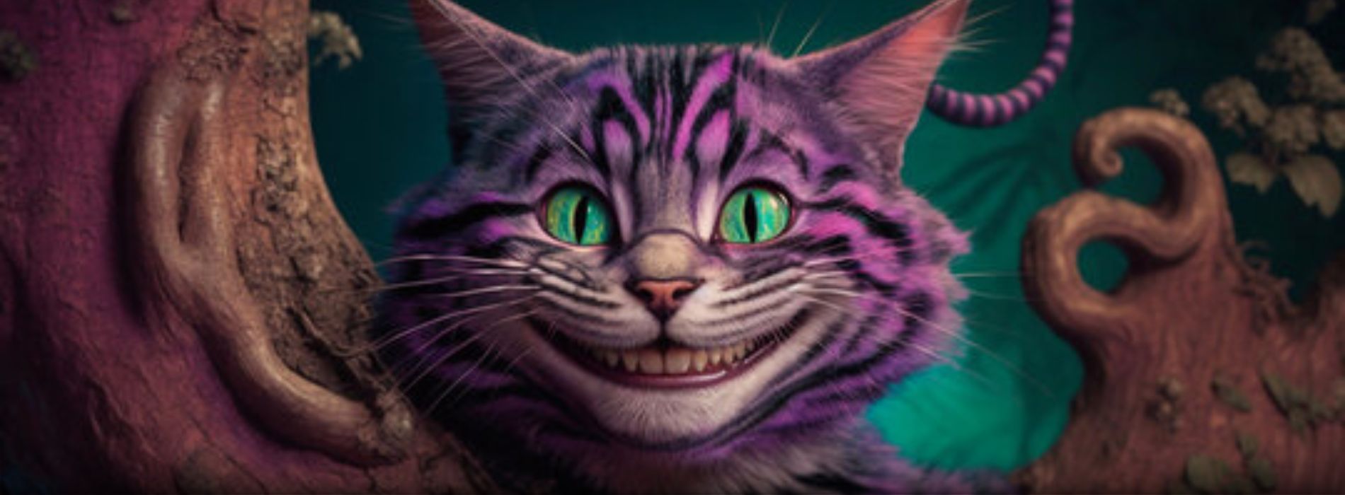 famous-cartoon-cats-Cheshire Cat (Alice in Wonderland)