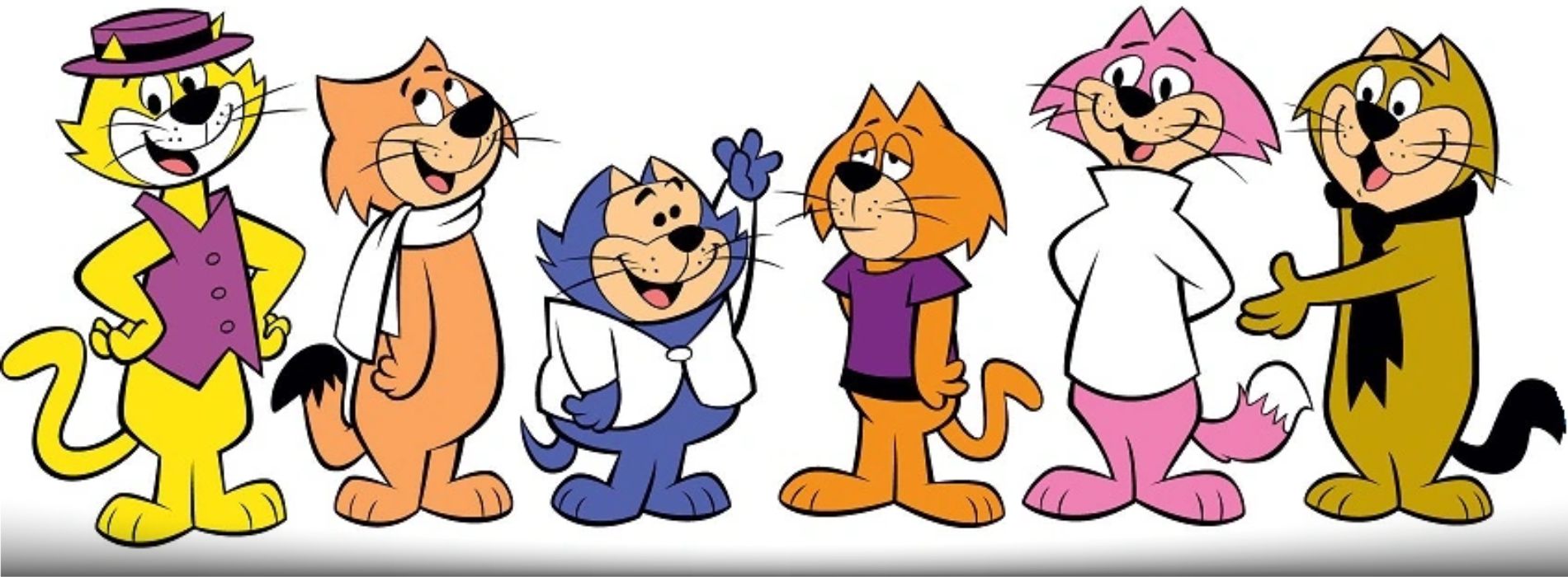 chats-de-dessins-célèbres- Top Cat (Top Cat)