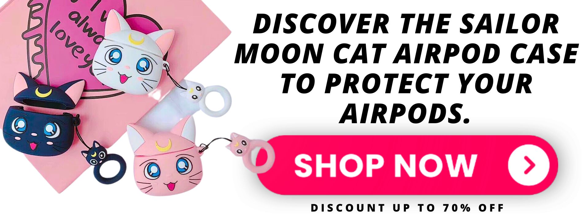 sailor-moon-cat-airpod-case