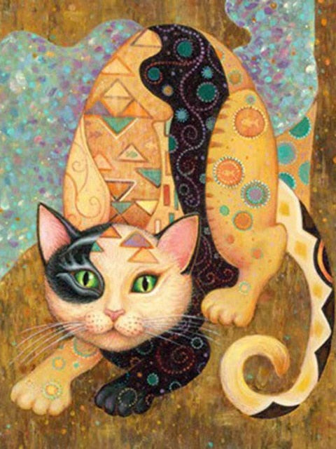 Calico Cat Diamond Painting