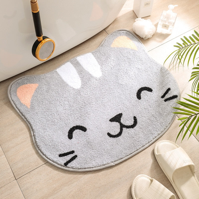 Paws and paws' non-slip water absorbent carpet cat rug for the cat lov –  Meowgicians™