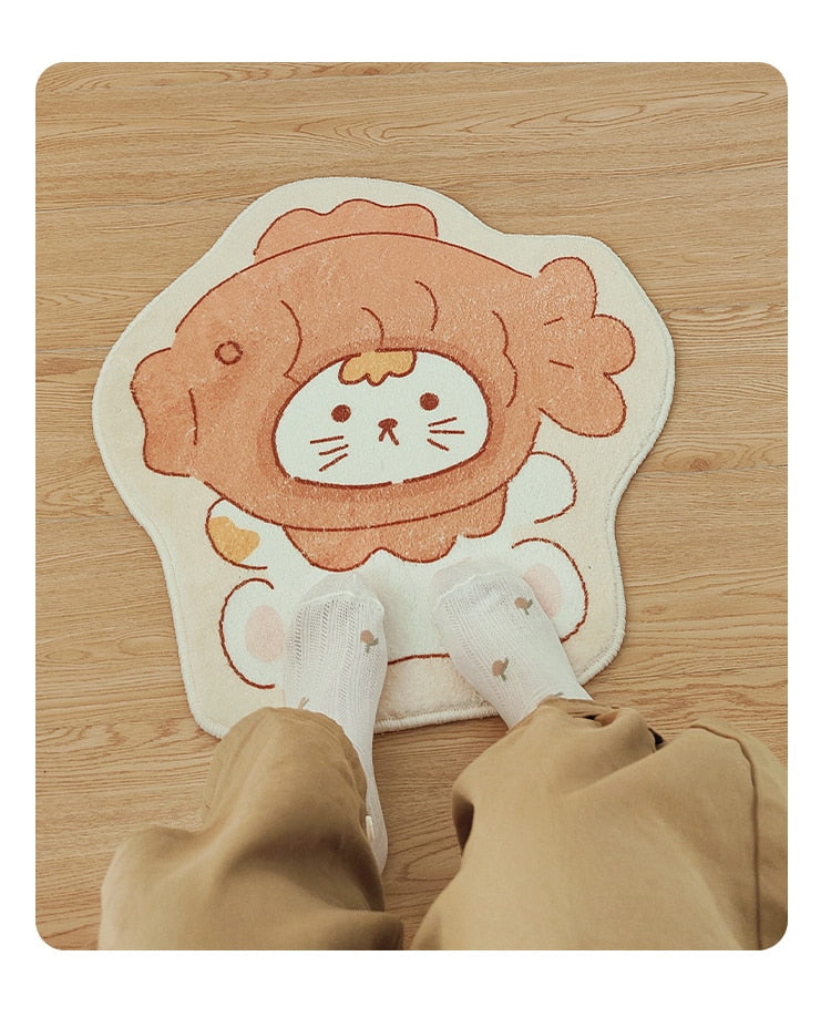 Simply A Cat Rug – My Kawaii Space