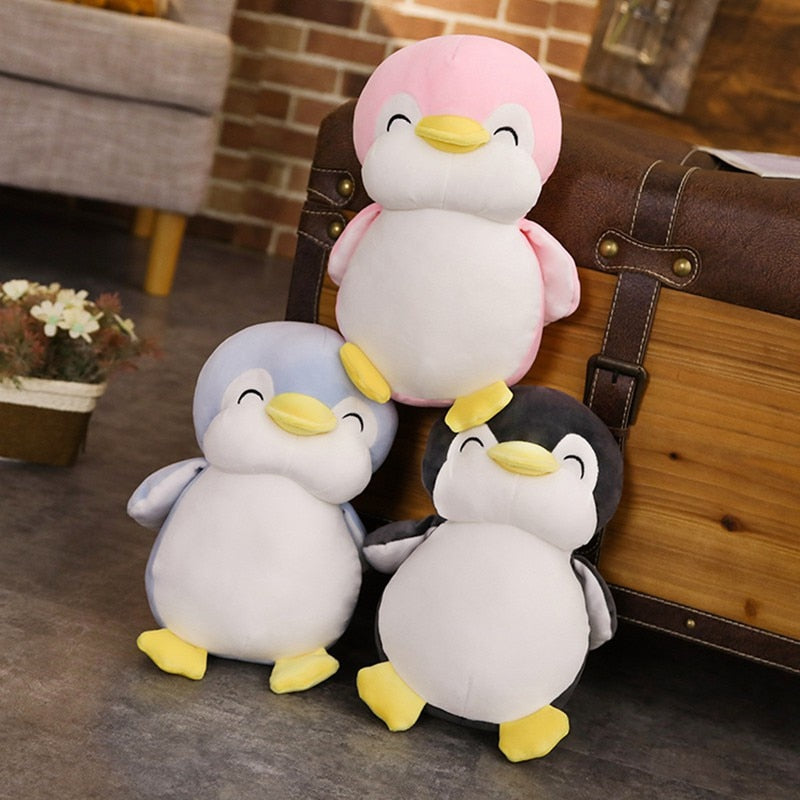 soft penguin stuffed animal