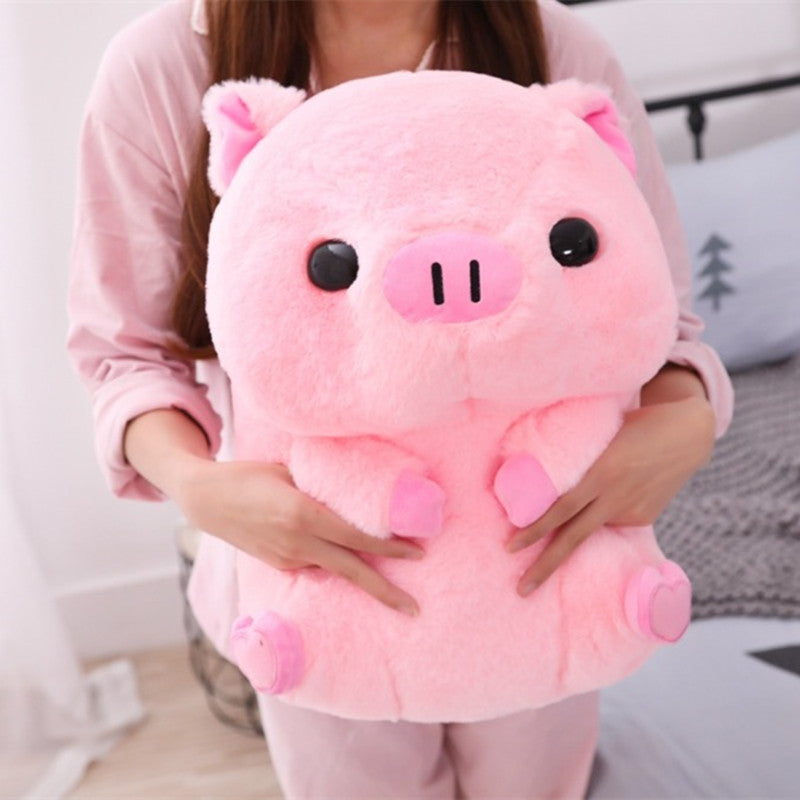 stuffed pig pillow