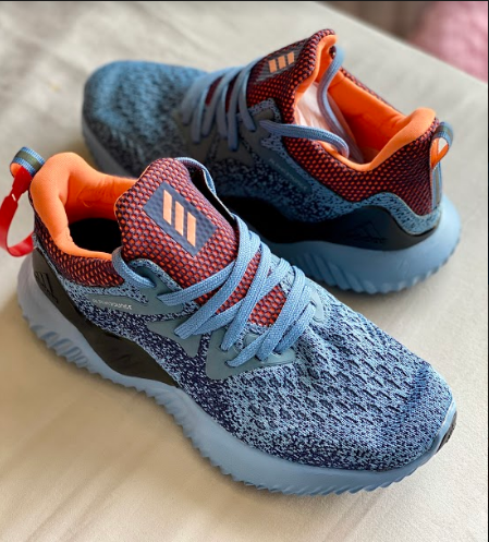 adidas alphabounce blue orange