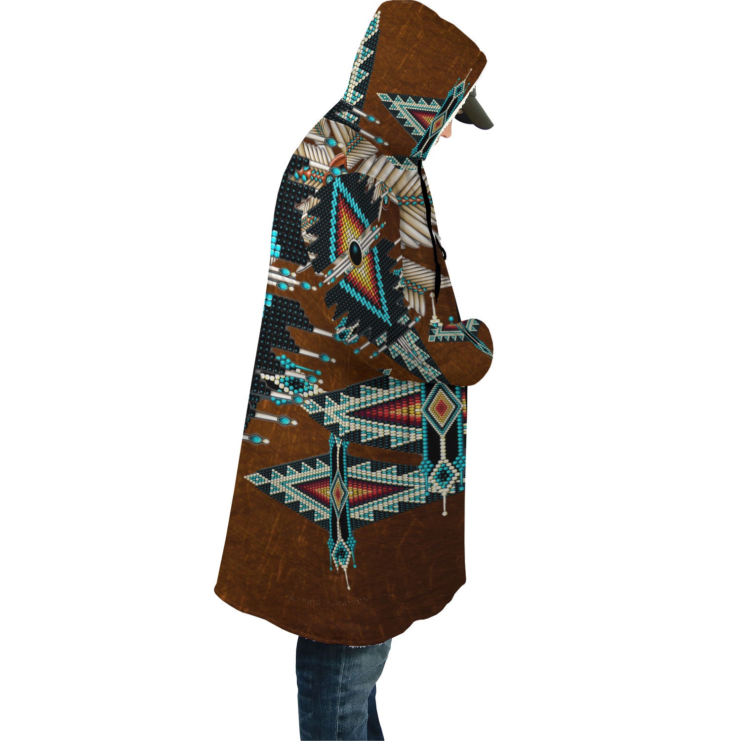 Native American Pattern Dream Cloak WCS - Welcome Native Spirit