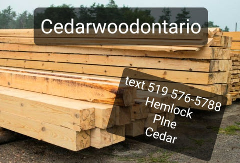 Hemlock 8x8 posts & beams