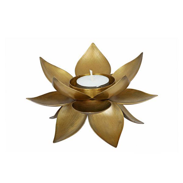 Ja Utroskab Opdatering The Lohasmith Lotus Single Tea Light Candle-holder – AATACHI