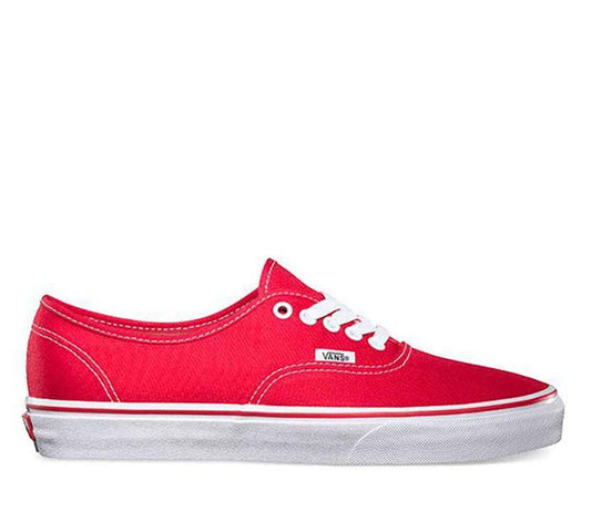 Red sparkle store vans