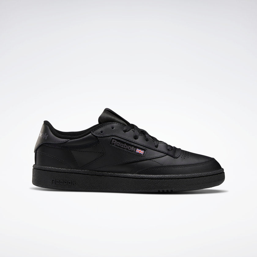 reebok club c 85 black charcoal