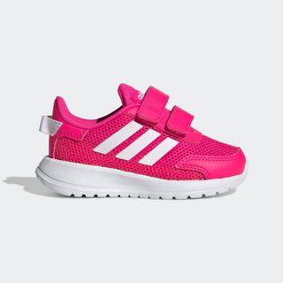pink and white infant adidas