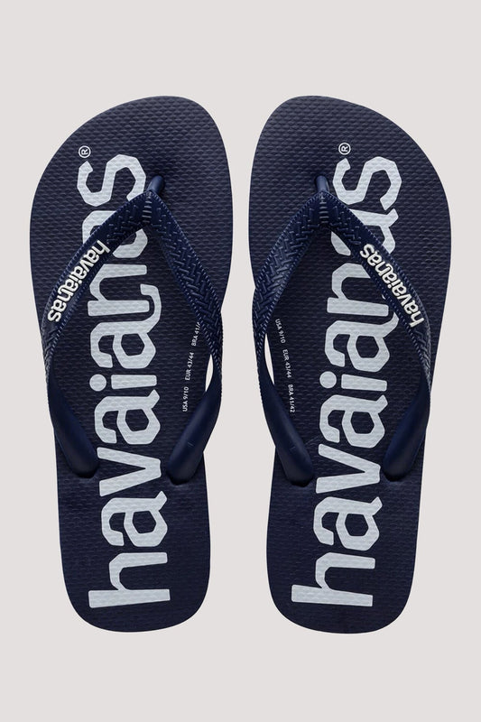 HAVAIANAS TOP LOGO MANIA COLOUR II FC - INDIGO BLUE – Lotsa Shoes