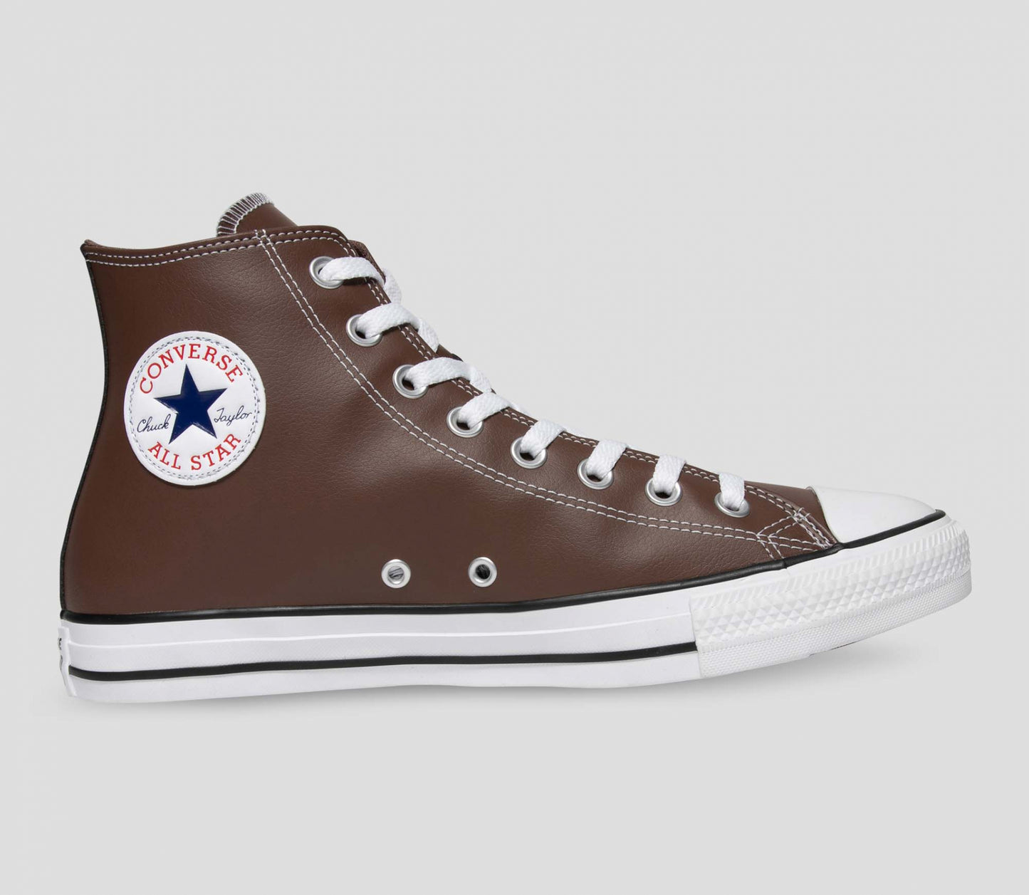 CONVERSE CHUCK TAYLOR ALL STAR FAUX LEATHER HIGH TOP - BRAZIL NUT