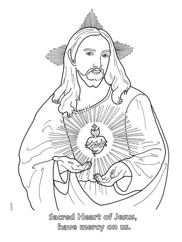 Eucharistic Adoration Coloring Book – Catholic Shoppe USA