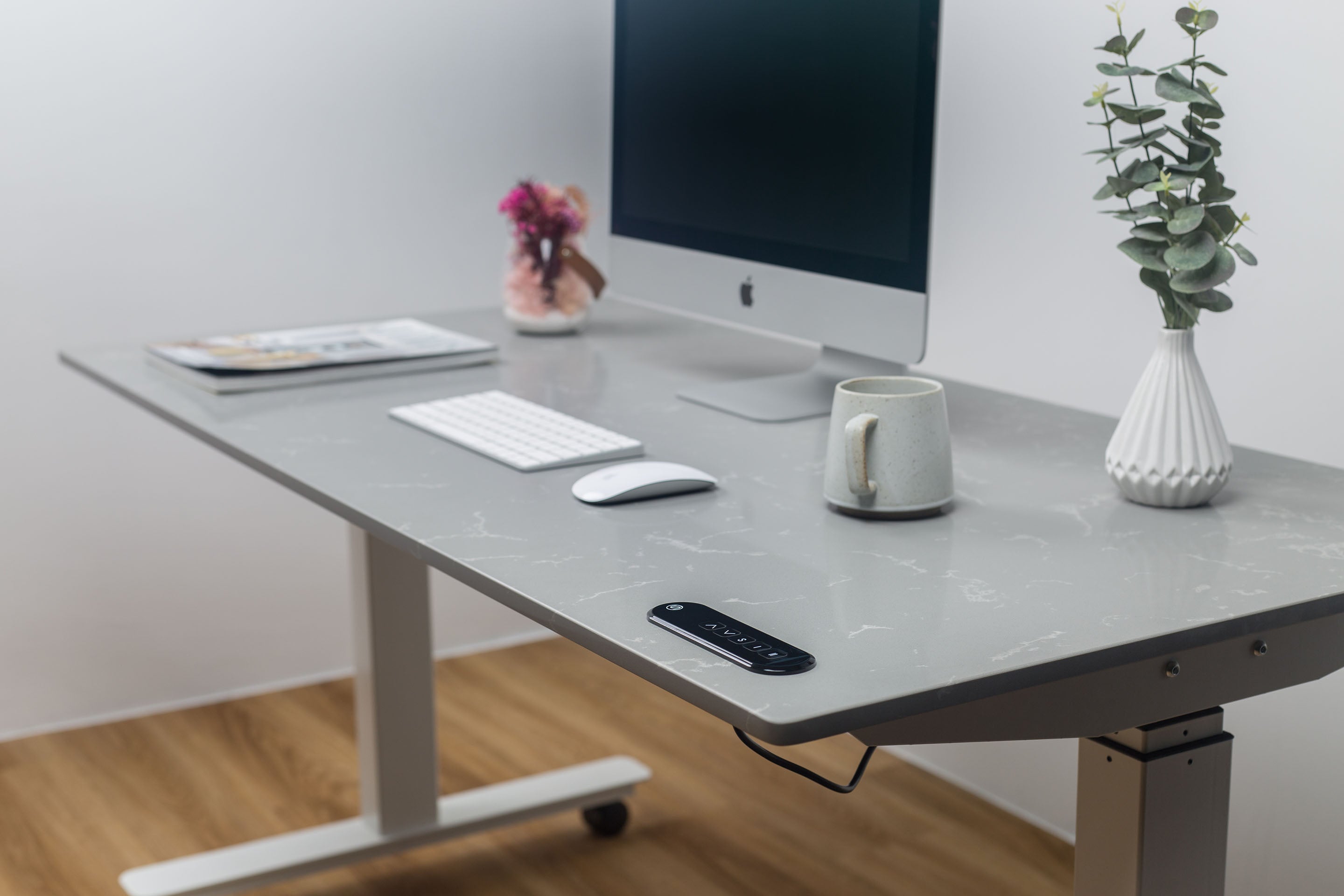 gray desk set