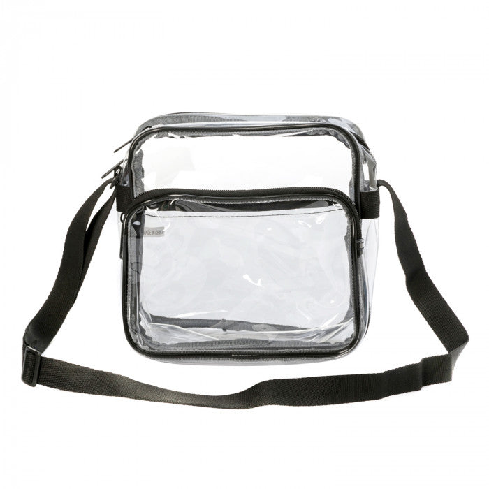 clear over shoulder bag