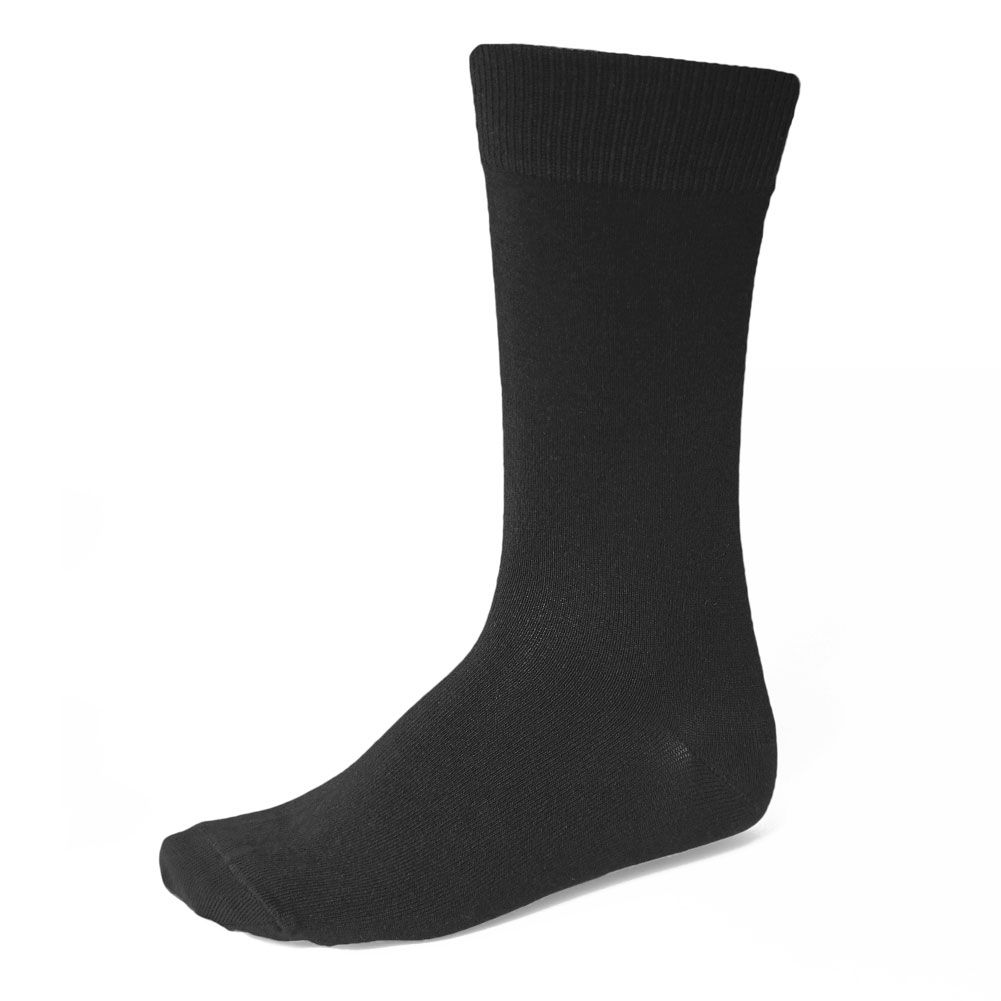 mens black dress socks