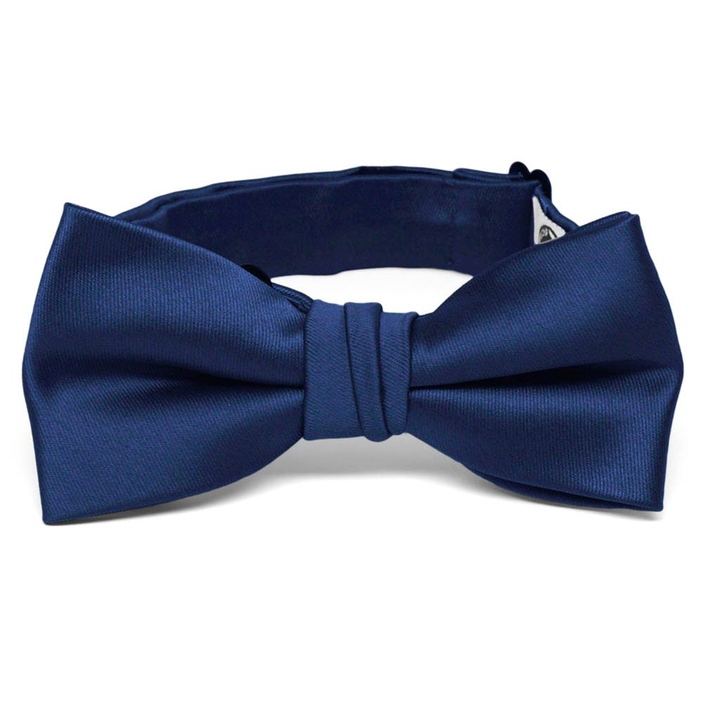 Boys' Blue Velvet Premium Bow Tie | Shop at TieMart – TieMart, Inc.