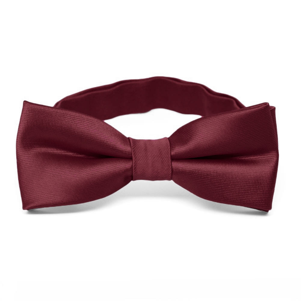 Boys Burgundy Bow Ties Shop At Tiemart Tiemart Inc 7896