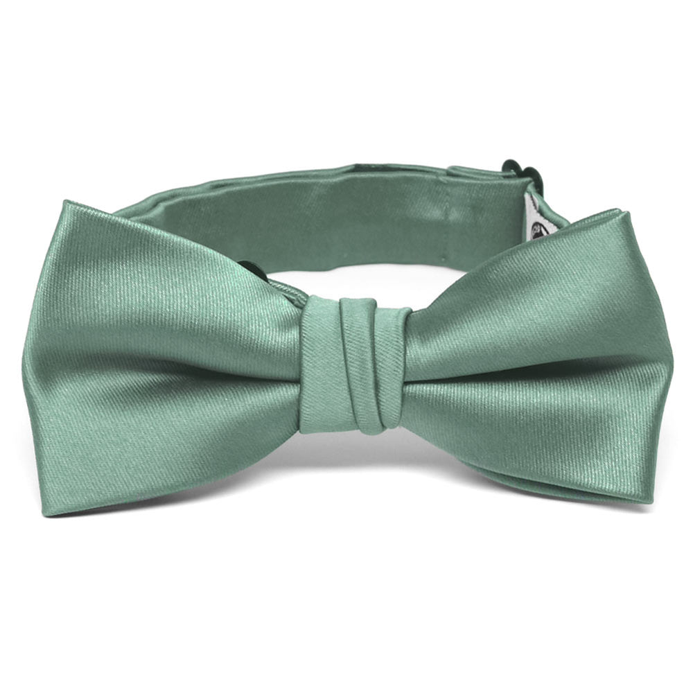 Boys' Eucalyptus Premium Bow Tie | Shop at TieMart – TieMart, Inc.
