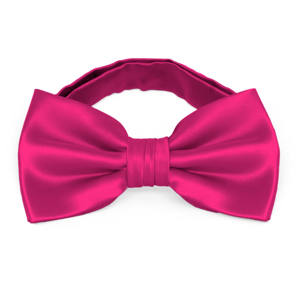 fuschia bow tie