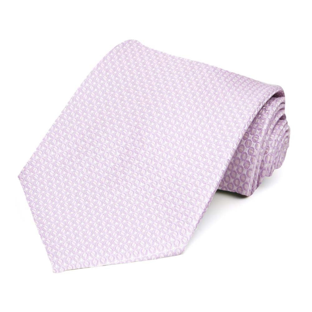 Pale Lavender Grain Pattern Necktie | Shop at TieMart – TieMart, Inc.