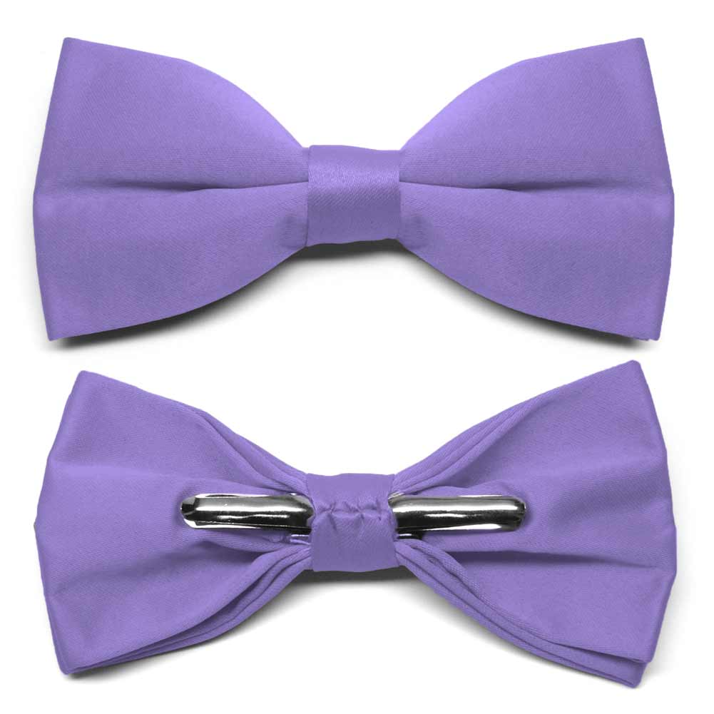 purple bow tie