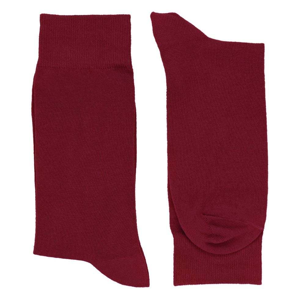 Men's Burgundy Socks | Shop at TieMart – TieMart, Inc.