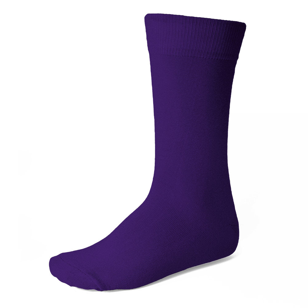 Mens Dark Purple Dress Socks Shop At Tiemart Tiemart Inc