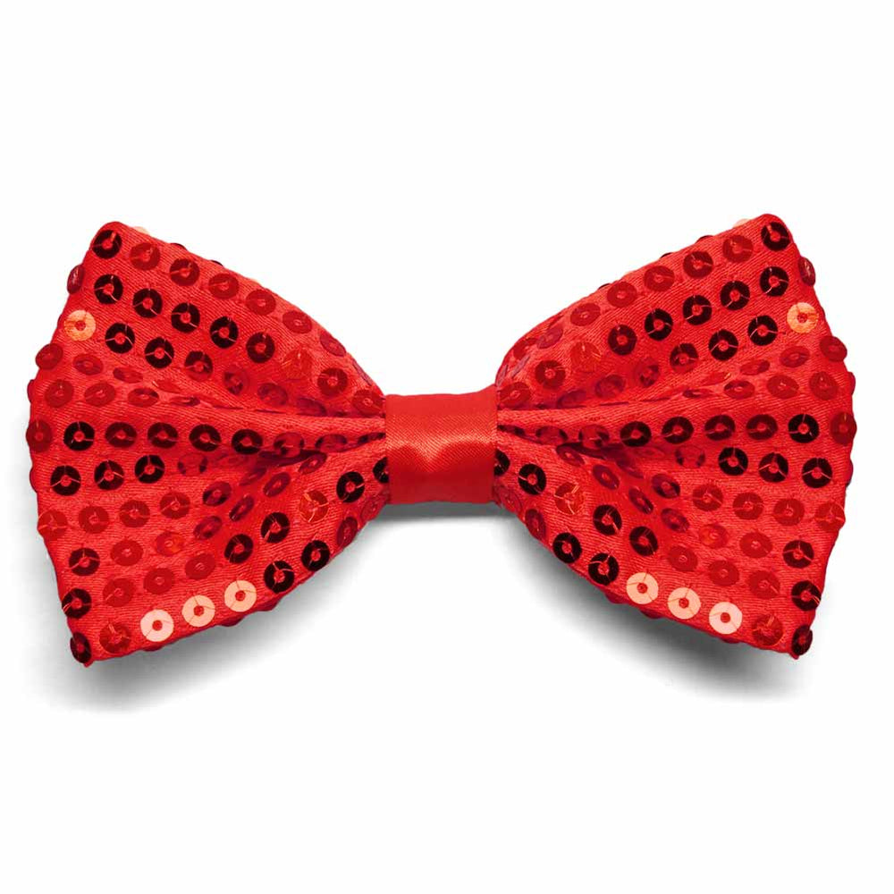 Red Sequin Bow Tie | Shop at TieMart – TieMart, Inc.
