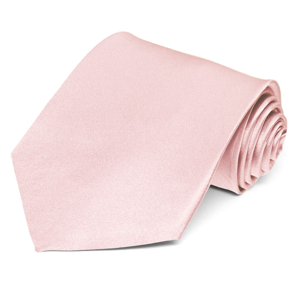 Pastel Pink Silk Necktie | Shop at TieMart – TieMart, Inc.