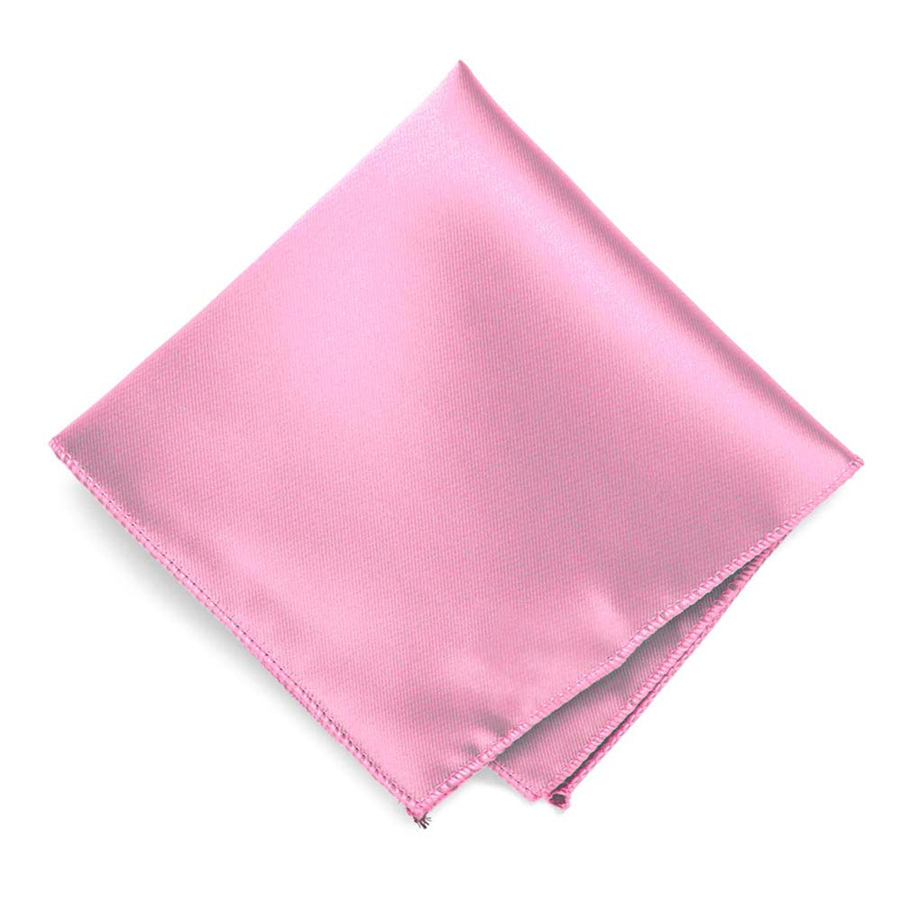 Pink Solid Pocket Squares | Shop at TieMart – TieMart, Inc.