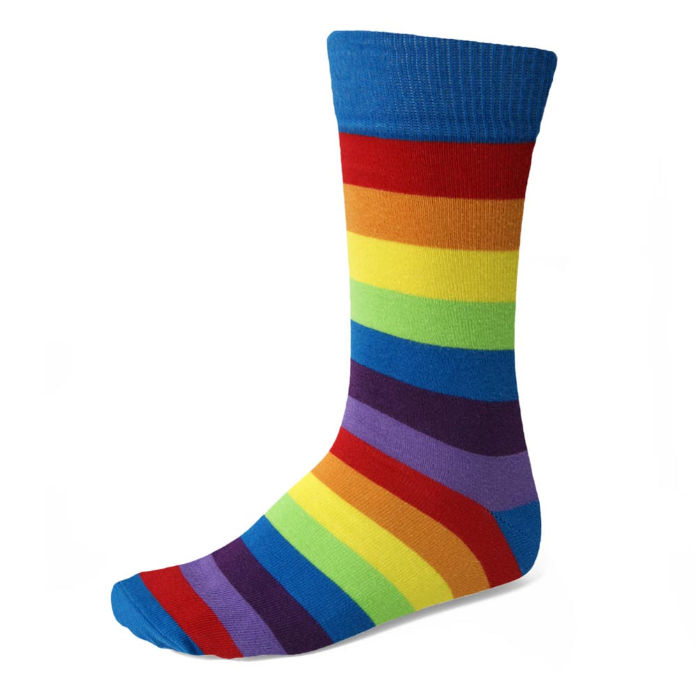 Rainbow Striped Socks | Shop at TieMart – TieMart, Inc.