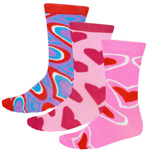 ladies valentine socks