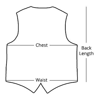 Men's Vest Measurements