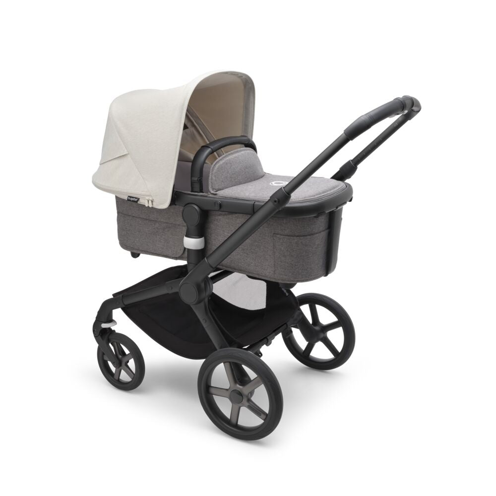 Bugaboo Fox2 Complete Stroller - Black/Grey Melange/Grey Melange