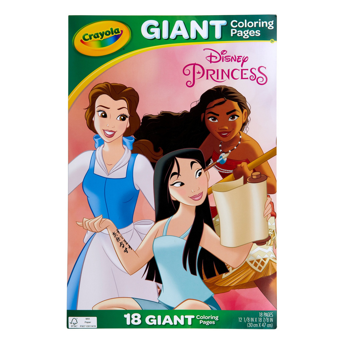 Disney Princess Giant Coloring Pages – Child's Play