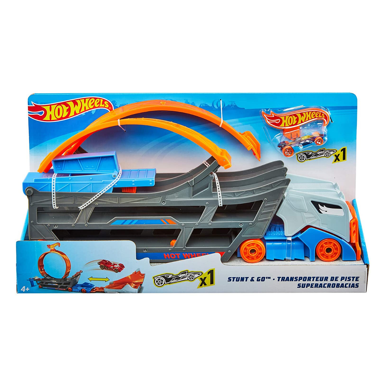 hot wheels stunt and go