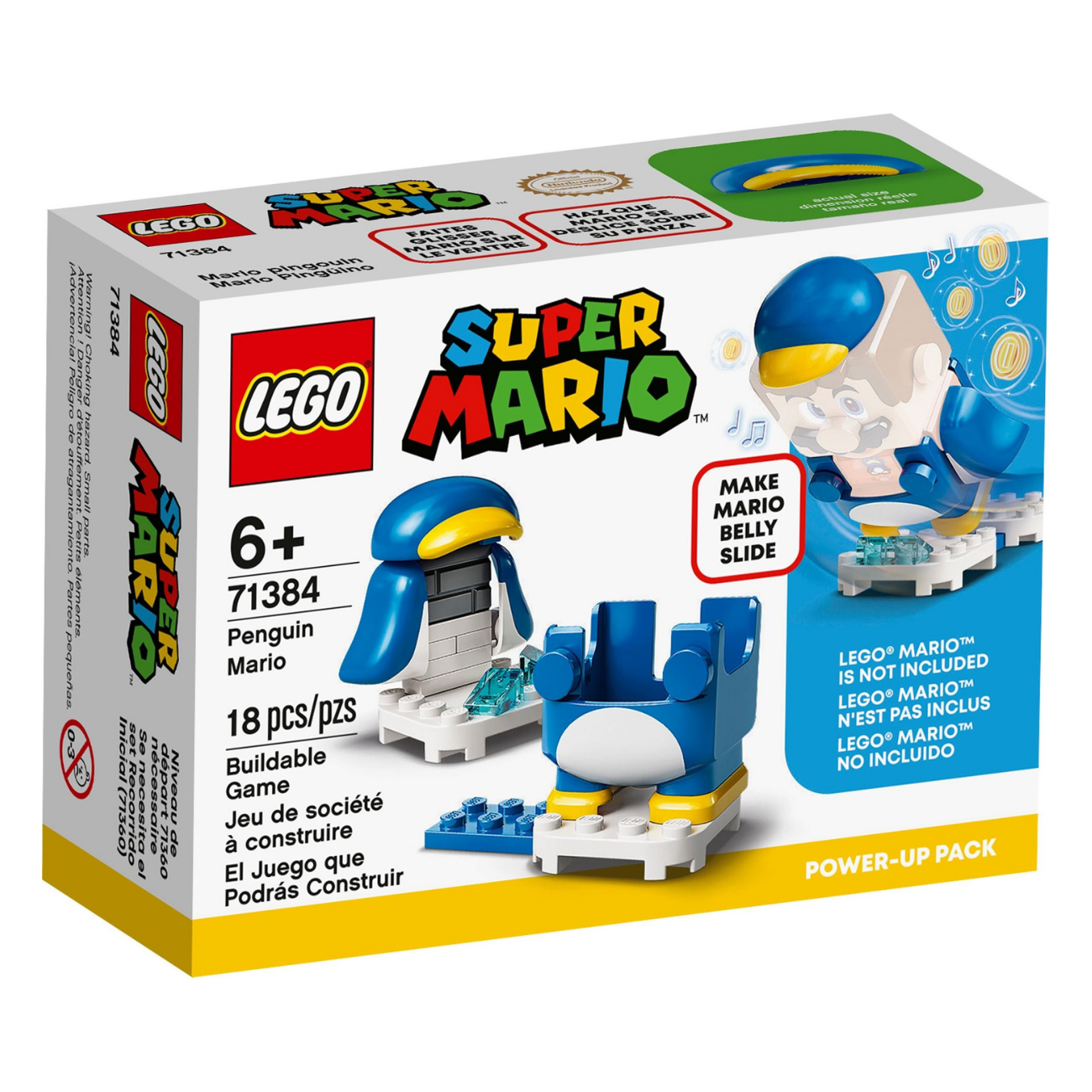 Lego Super Mario Penguin Mario Power Up Pack Child S Play