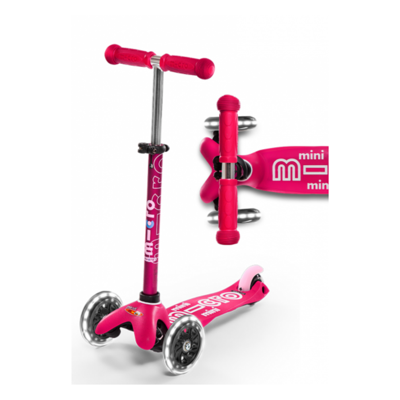 micro pink scooter