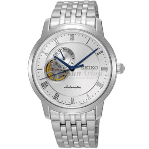 Seiko Automatic SSA859J1 Semi Skeleton Silver Dial Men's Watch – Jamwatches  & Co.