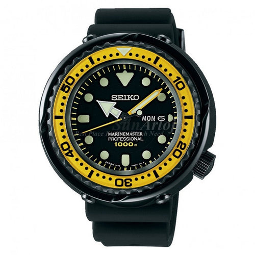 Seiko Prospex SBBN035 Prospex Diver's Tuna Marinemaster Black Men's Wa –  Jamwatches & Co.