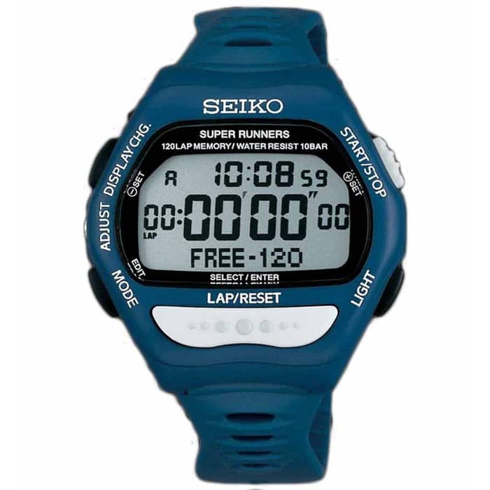 Seiko Prospex SBDF025 Prospex Super Runner Blue Men's Watch – Jamwatches &  Co.
