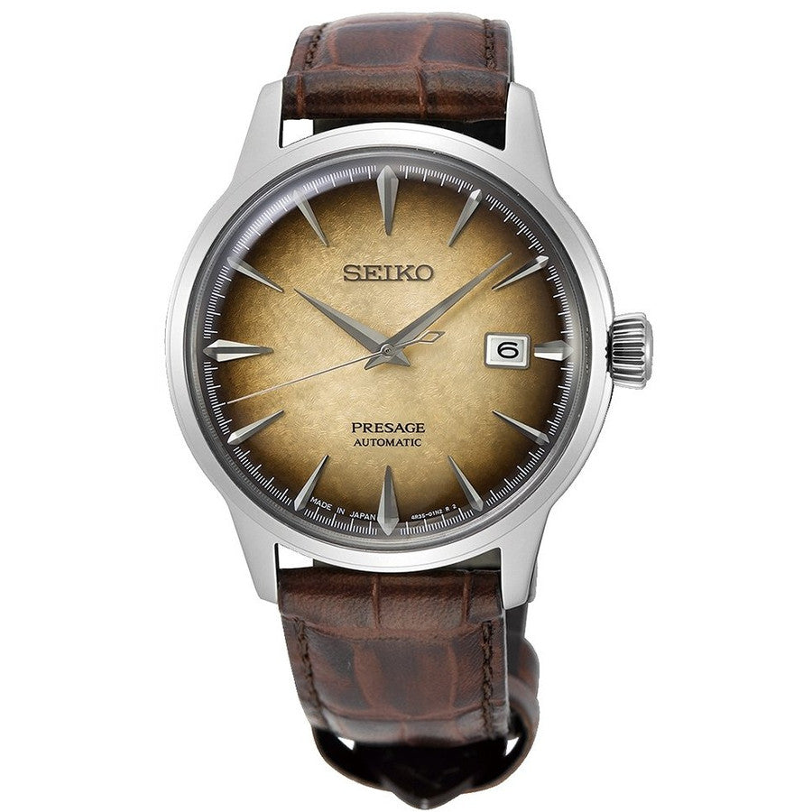 Seiko Presage SRPE11 / SRPE11J1 Irish Coffee Coctail Limited 1300 PCS –  Jamwatches & Co.