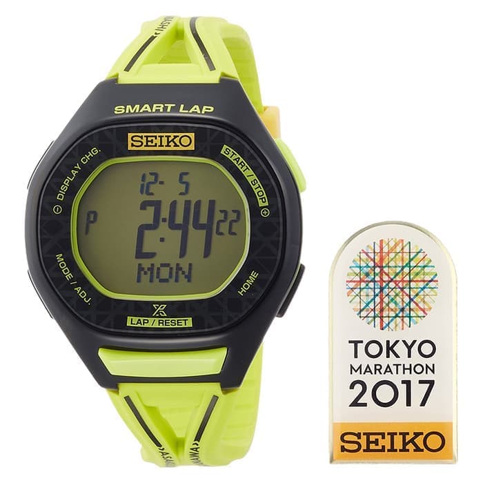 Seiko Prospex SBEH015 Smart Lap Marathon 2017 Green Resin Case Men's W –  Jamwatches & Co.
